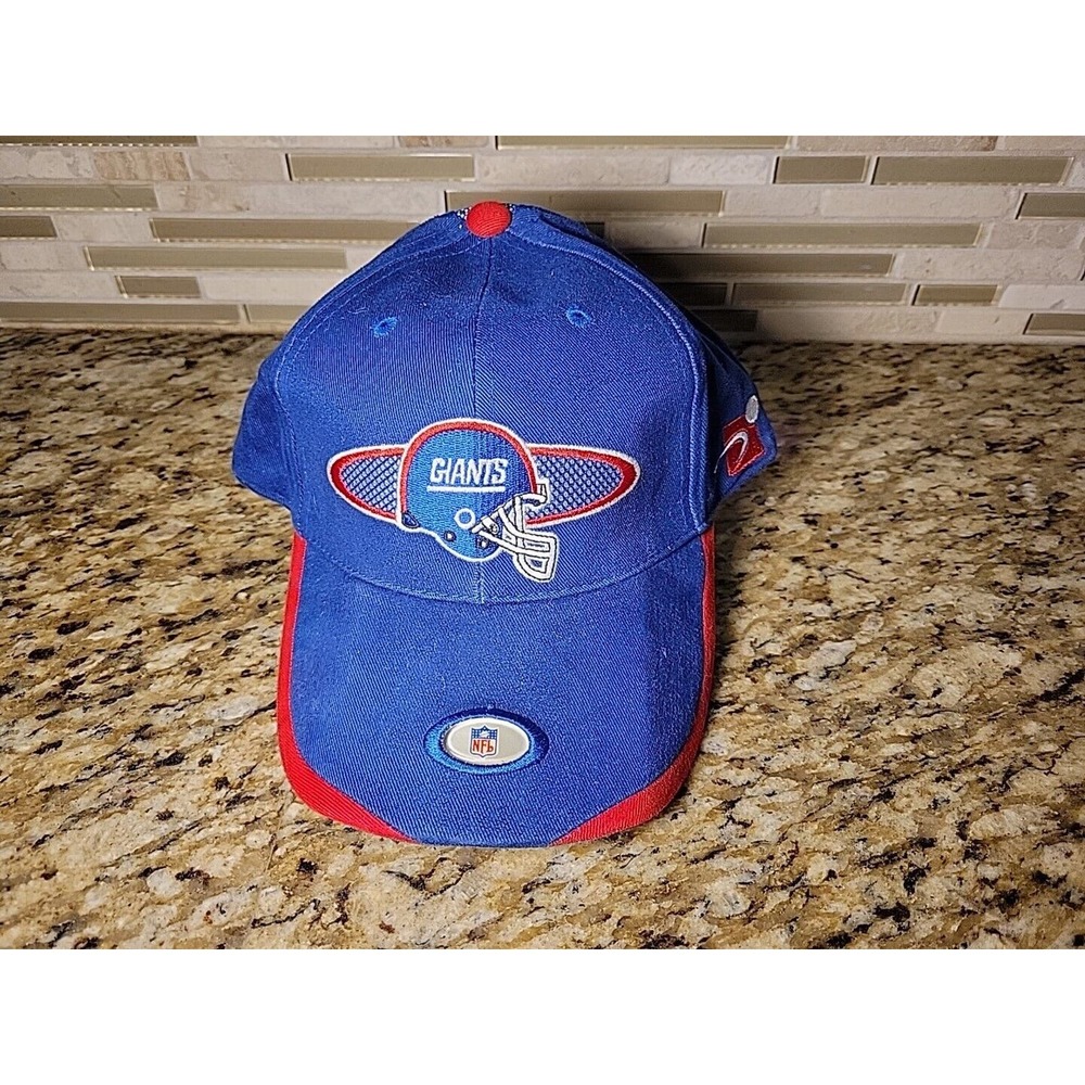 New York Giants Hat Cap Adjustable NFL Football Strapback Blue Pro Line